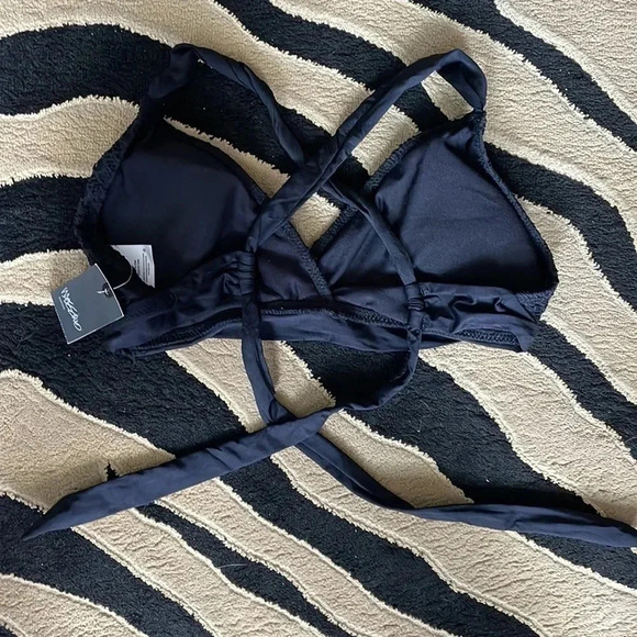 Mossimo Black Lace Bikini Top - Picture 2 of 4